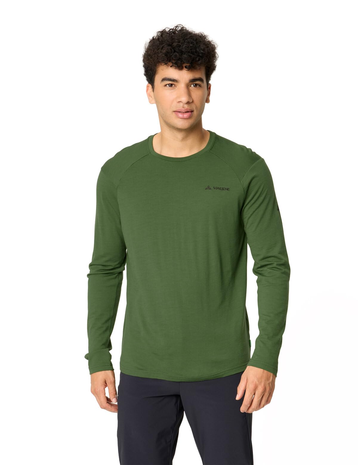 VAUDE Essential Wool LS - Maglietta da Uomo
