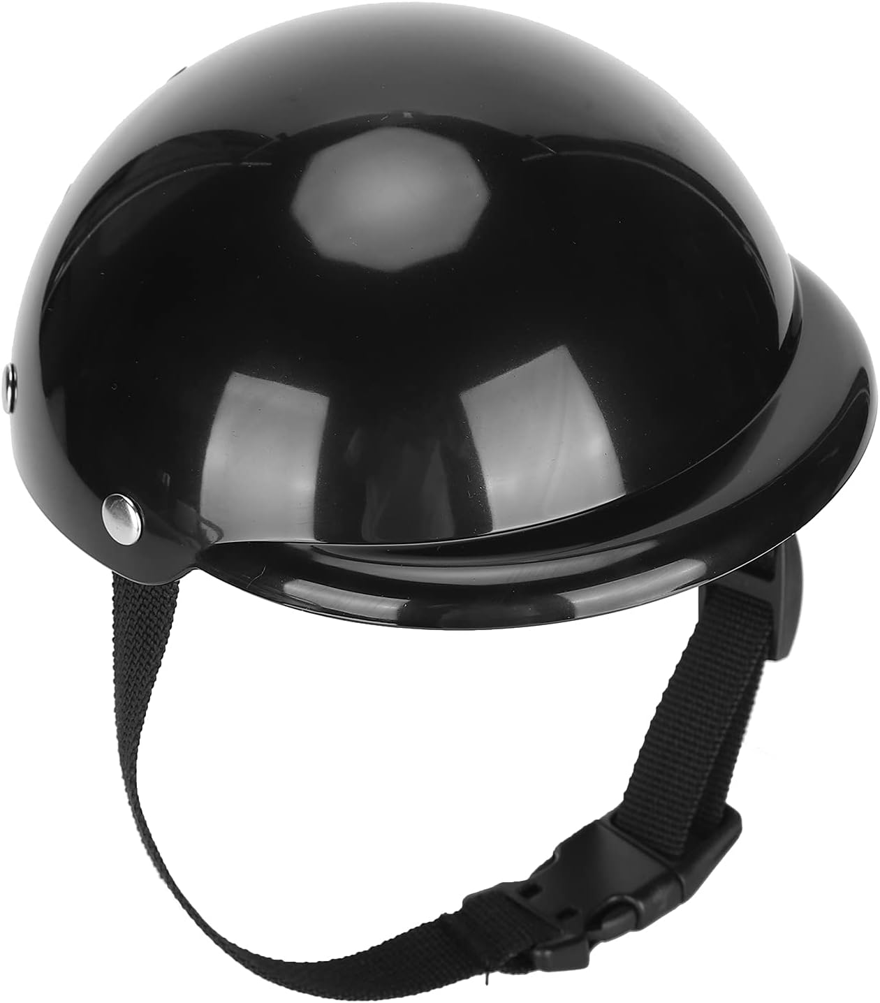 Gorro de Montar para Mascotas, Correa Ajustable para la Barbilla, Almohadilla Interior de Esponja Suave para Proteger Sus Cabezas, Casco para Cachorros con 1 Uds para Perros Y Gatos(M)