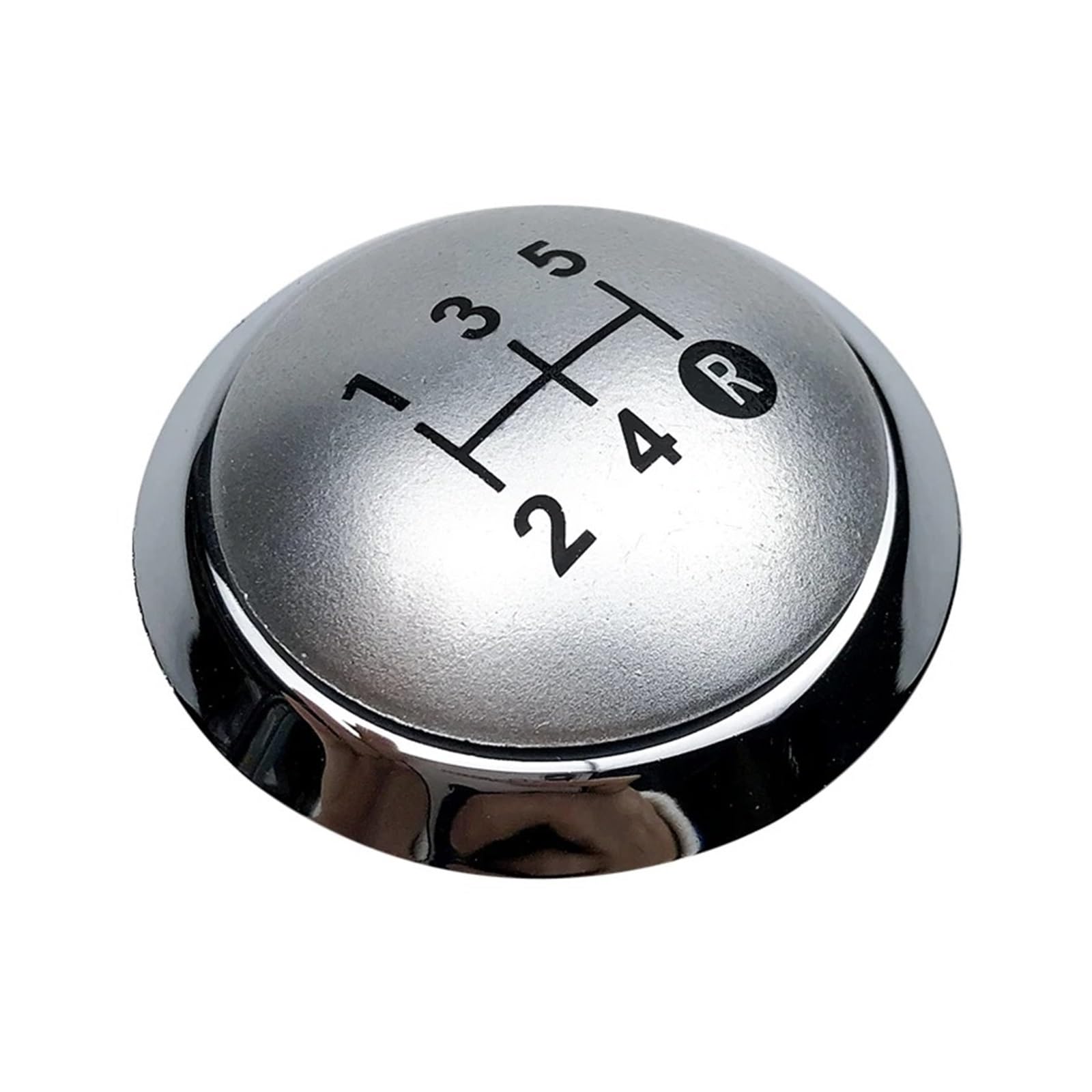 WBDMSZJQRT Shift Lever Knob for Toyota for Corolla 1.8MT 2007-2013 Car 5 6 Speed Gear Shift Knob Cap Cover(Black 5 Spee Silver)