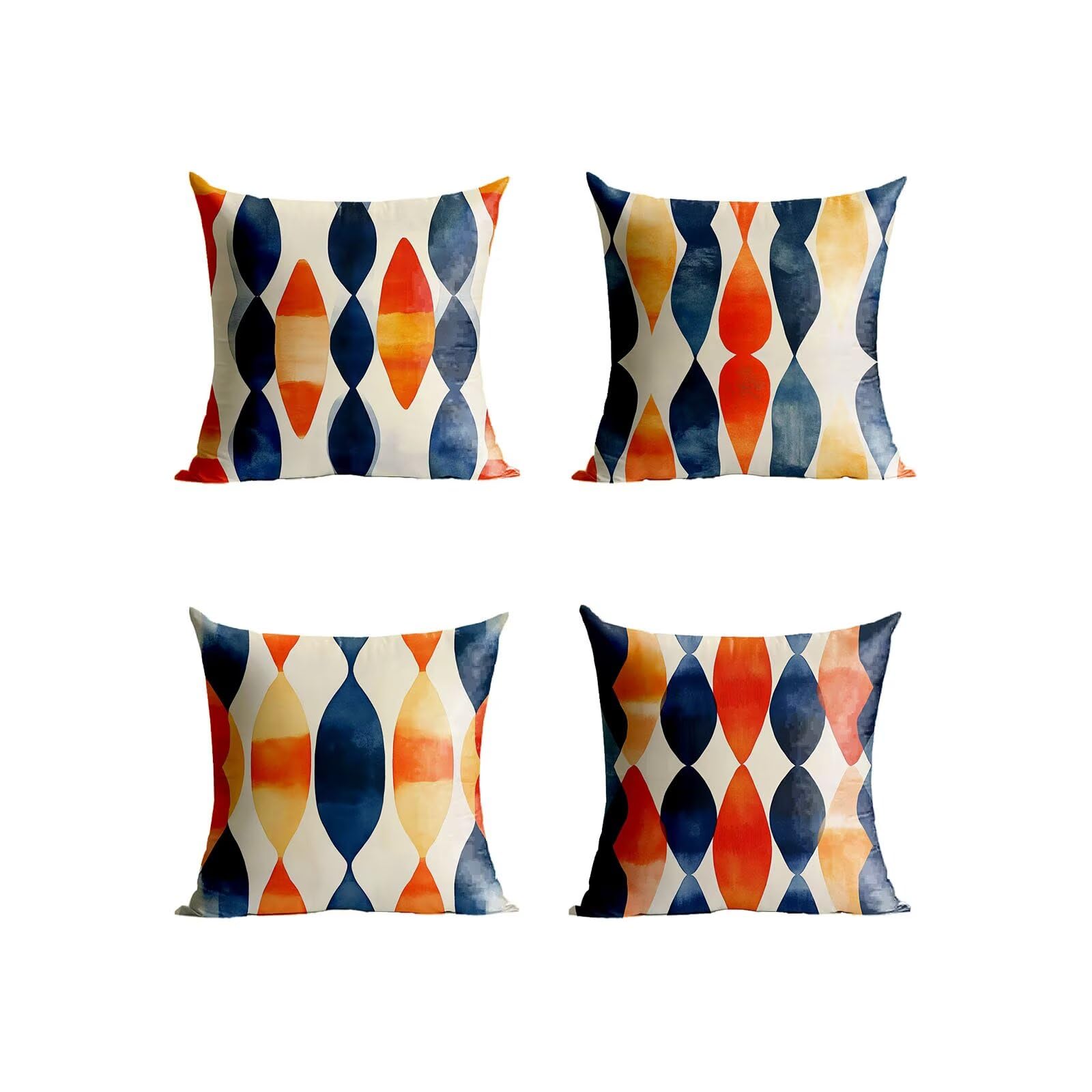 Poszewki na poduszki 60 x 60 cm wodoodporne na zewnątrz poszewki na poduszki na sofę proste dwustronne drukowanie wiejska sofa poszewka na poduszkę do nowoczesnych pokrowców na łóżko podwójne prezent