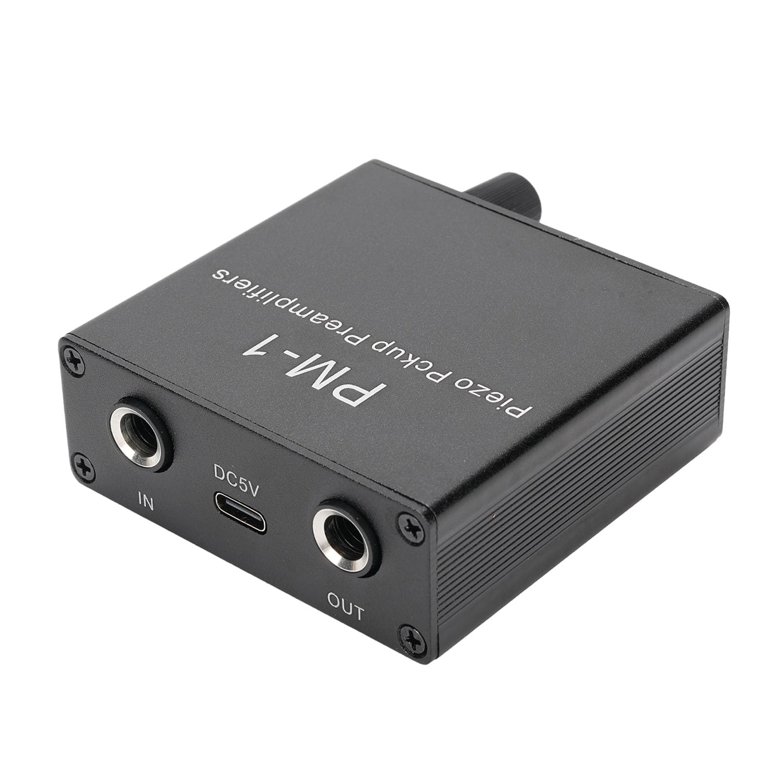 Acoustic Gitarre Preamp Piezo -Pickup -Vorverstärker, Fortschrittliche Sound Technologie, 10 Stunden Batterie, Universelles 6,35 mm Kabel, Hochleistungsdesign, Langlebig und Tragbar, für