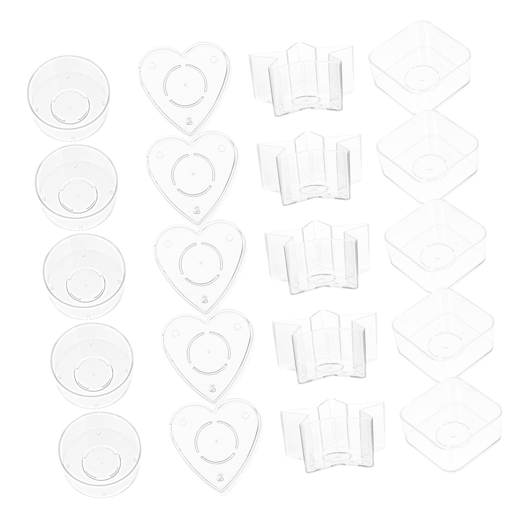 Beatifufu DIY Candle Making Kit 20 Wicks Small Candle Jars Jewelry Beads Art Craft Project