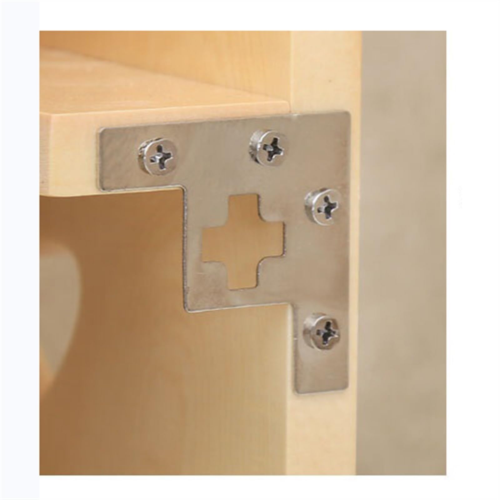 Caja organizadora de cables Caja de almacenamiento de enrutador sin perforaciones de madera maciza, estante de decodificador, estante wifi, pared colgante, estante de colocación de gatos, caja de cubi