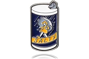 Salty Girl Pin: The Pin for Introverts Who Love Some Salt