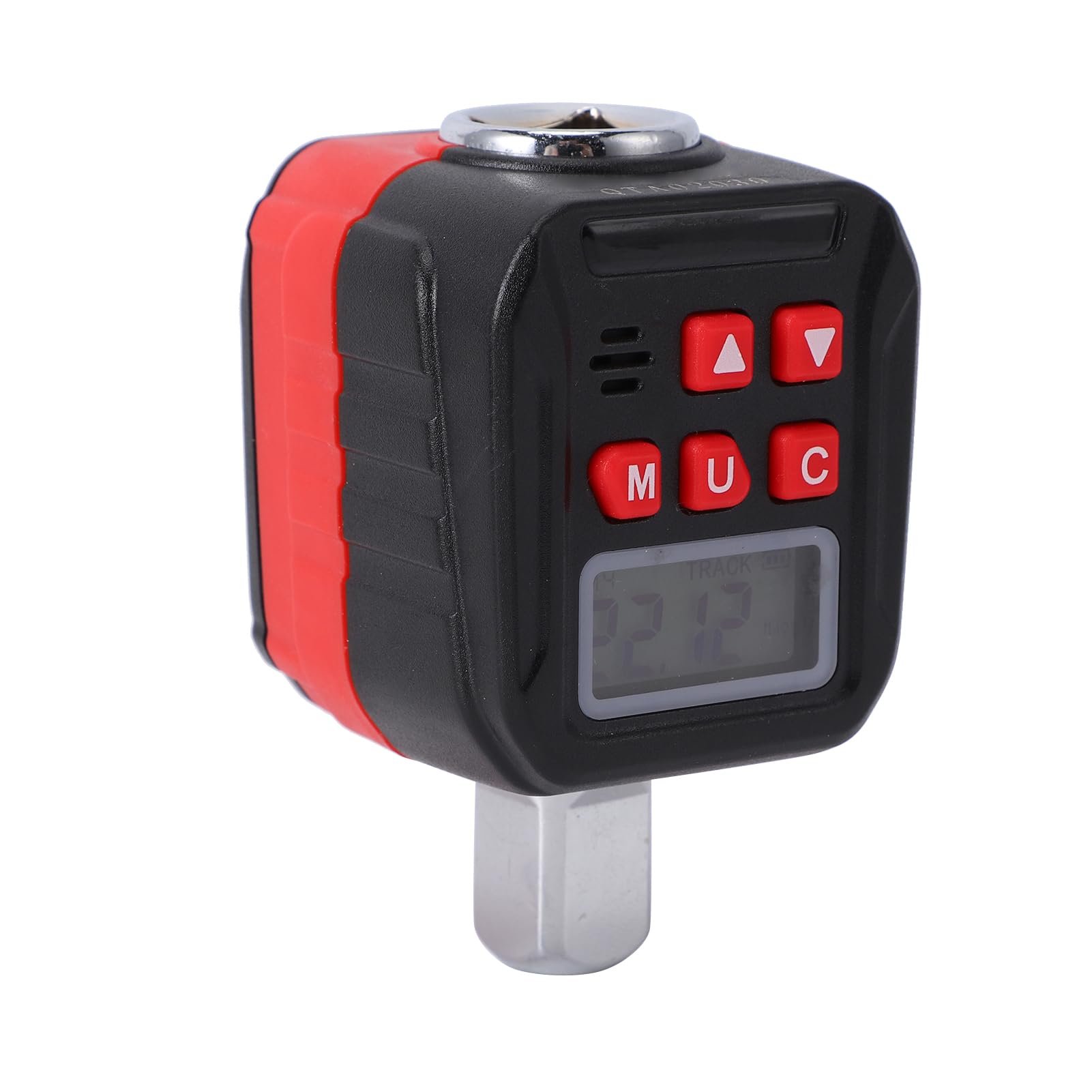 Fabater Clé Dynamométrique Numérique 1/2", 1.5-30Nm (.-22 ft-lb), Convertisseur électronique de Couple avec Alerte LED, Peak/Track, Adaptateurs /4", 3/8" pour Automobile, Moto (17-340 nm)