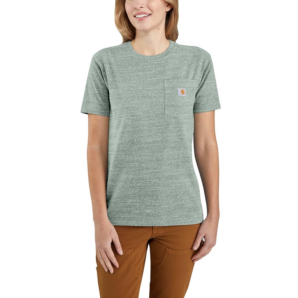 Carhartt Women's Iconic WK87 Pocket T-Shirt Closeout