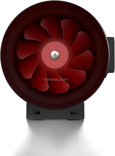 Miniatura 8 de Ventilador de conductos con regulador de velocidad integrado para admisión y escape de TerraBloom
