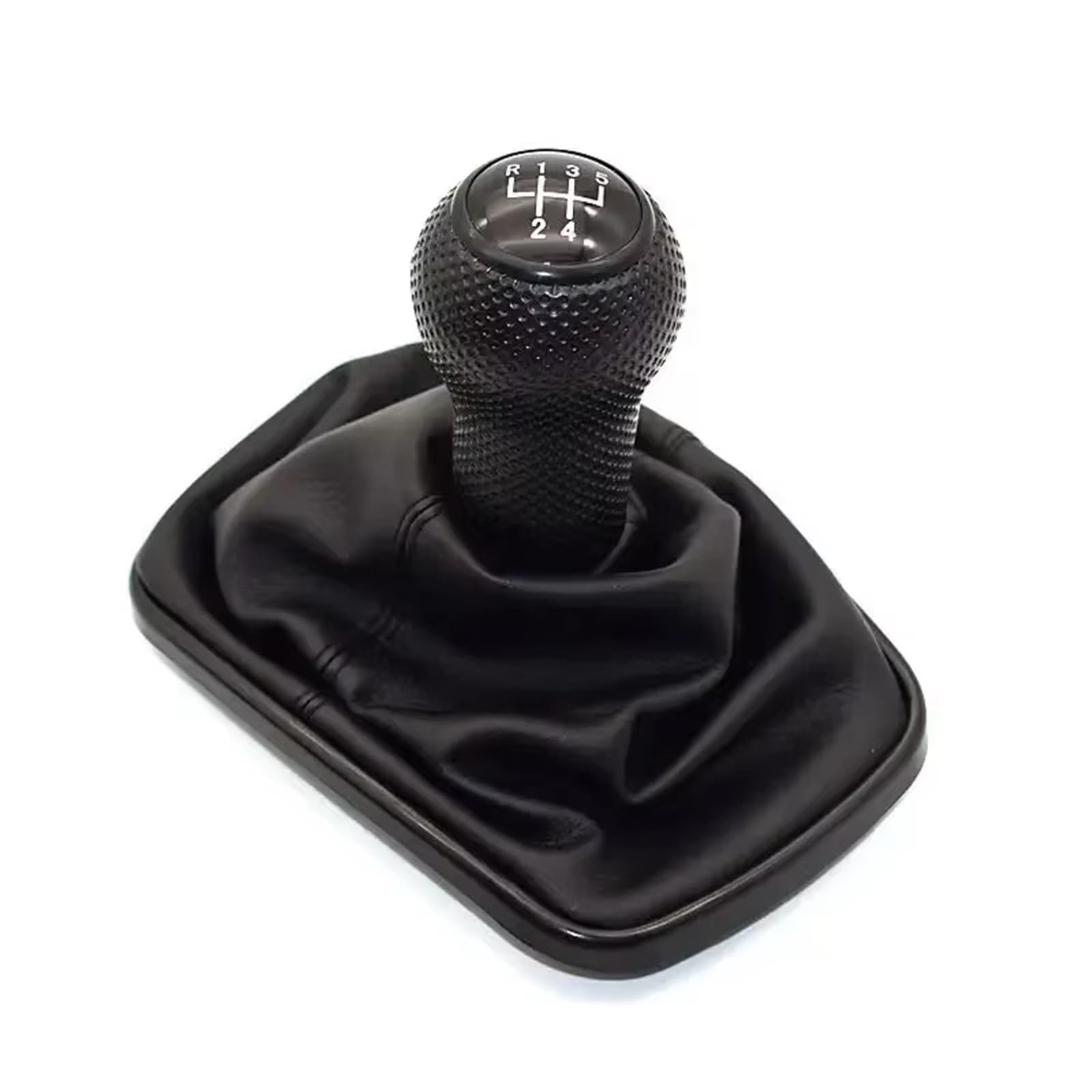 Vbnyba B 5 Speed 12Mm Car Shift Knob Lever Compatible With For Mk4 For Golf For Gti R32 1999-2005 5 6 For Speed 12Mm Gear Shift Knob Lever Shifter Gaiter Boot(B 5 Speed 12Mm)