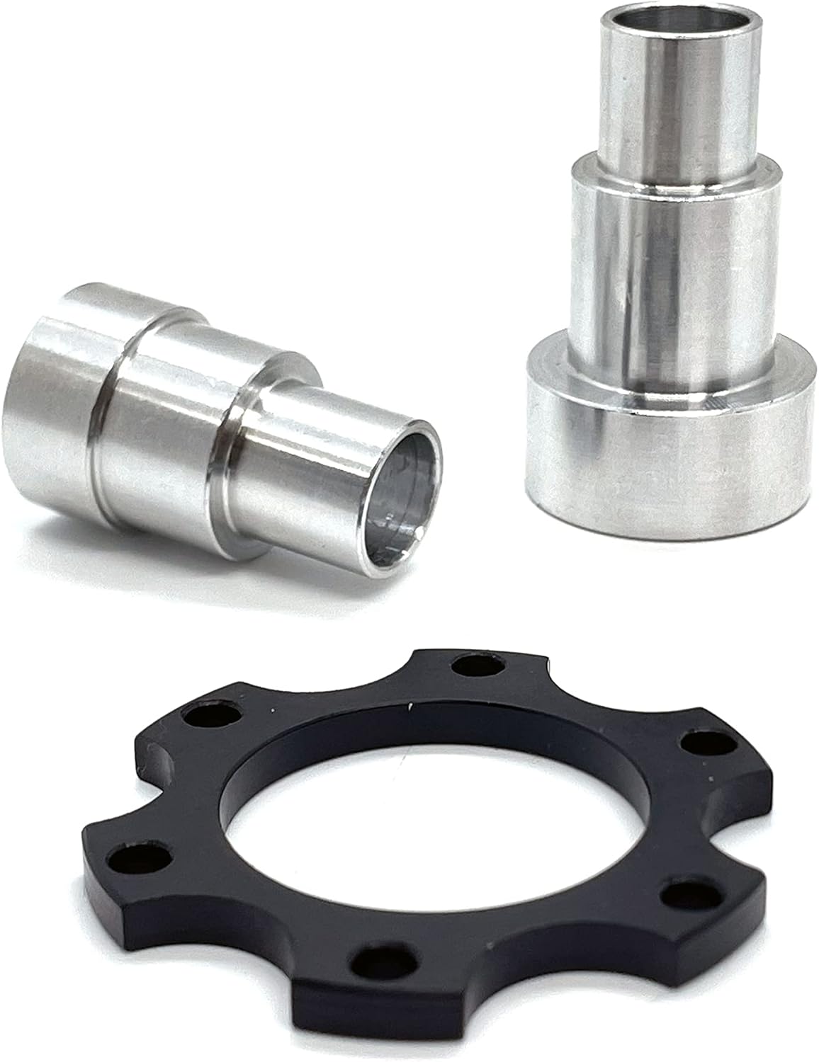 GritShift SurRon to Talaria Wheel Adapter – Fit SurRon Wheels on Sting; Billet 220mm Rotor Support