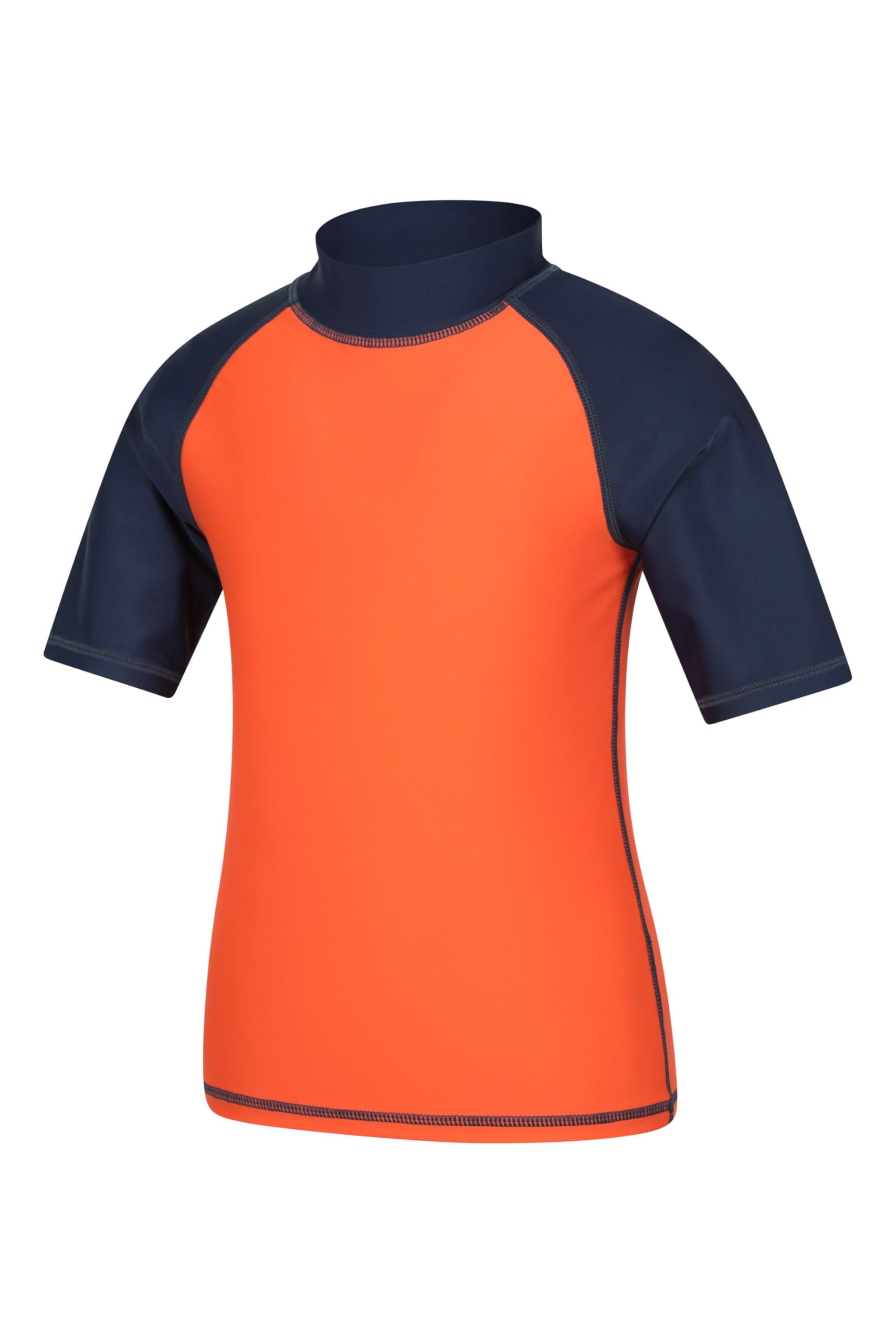 Mountain Warehouse Short Sleeves Kids Rash Vest - UPF50+ Sun Protection Rash Guard, Fast Dry, Flat Seams Childrens Top - for Spring Summer, Swimming — view 4
