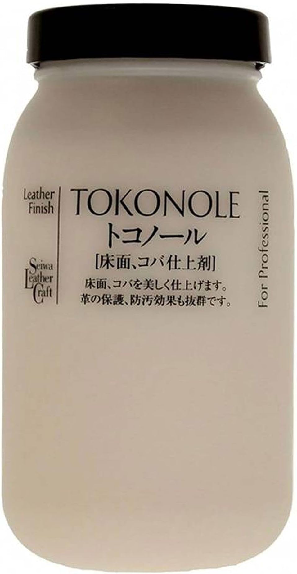 Tokonole Leather Finish Burnishing Gum 500g Clear Leathercraft