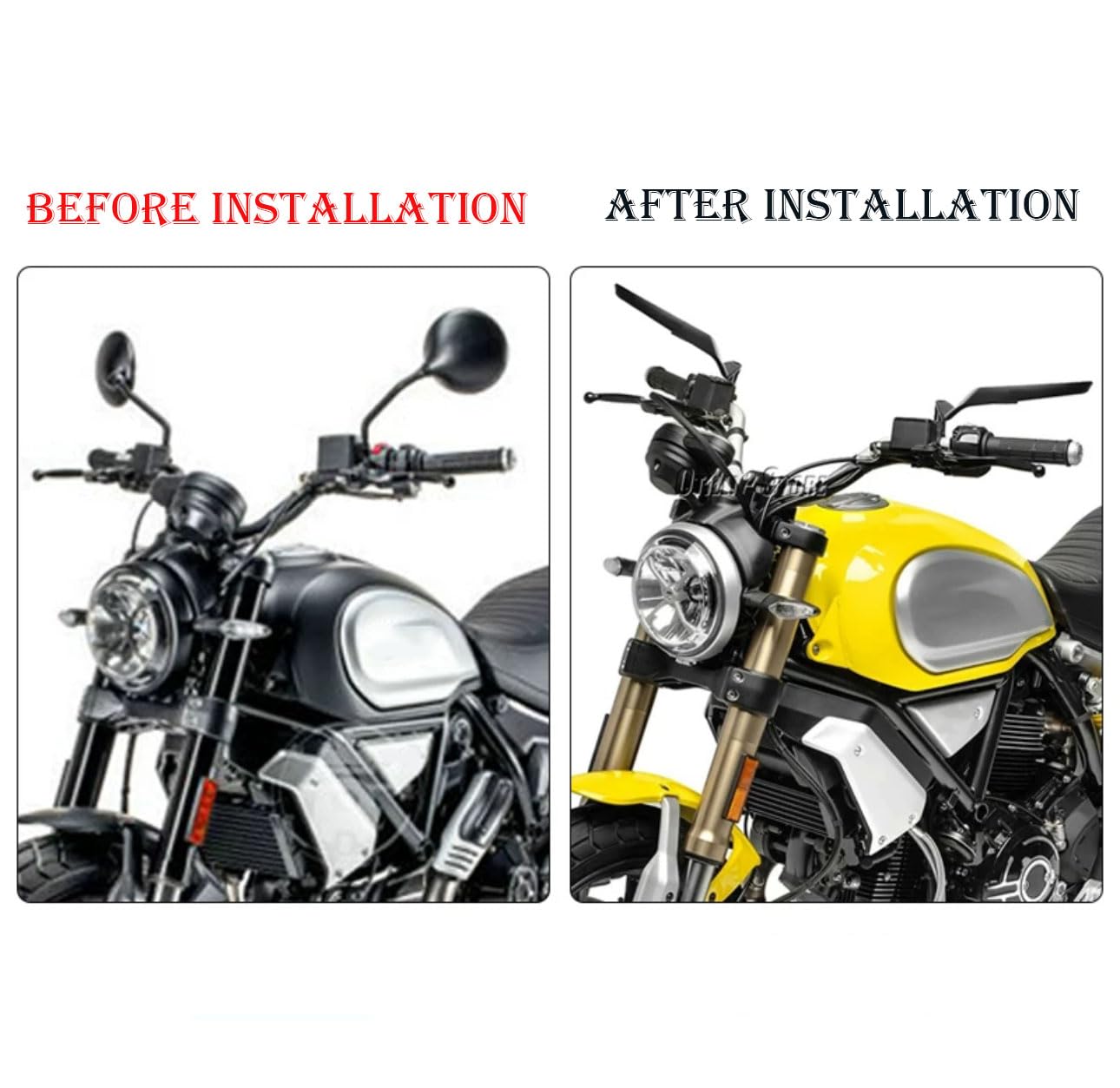 Amazon.com: Motorcycle Mirrors for BMW C400GT 2021-2023