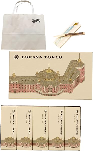 Amazon ギフト とらや 小形羊羹 5本入 東京駅限定 東京 お菓子 お土産 ギフト用 詰合せ 黒文字付き 進物用 お渡し用の袋付 ノーブランド品 食品 飲料 お酒 通販