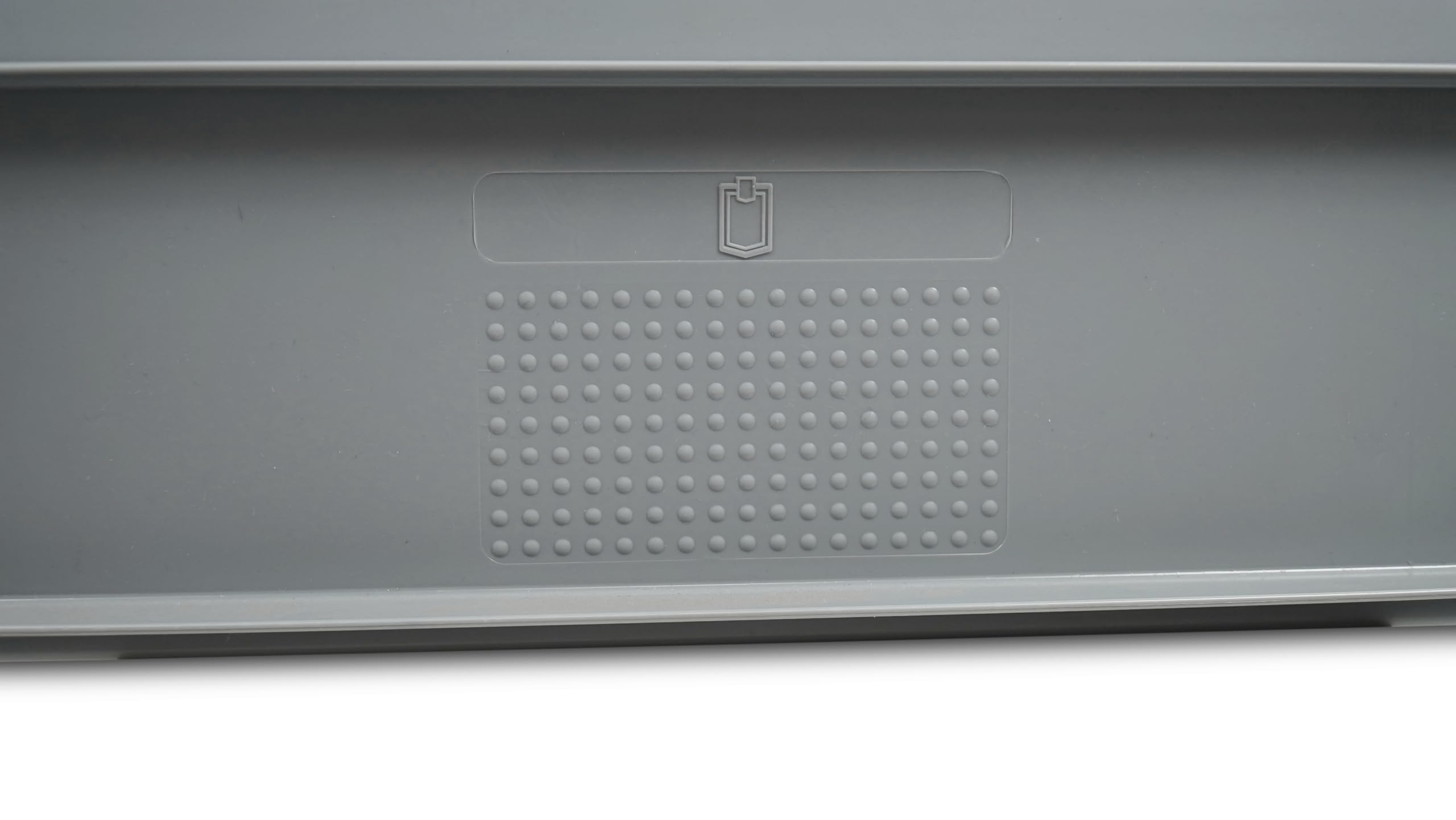 METRO Professional Eurobox PP 60 x 40 x 32 cm, 60 L, 25 kg, apilable, con asa, color gris