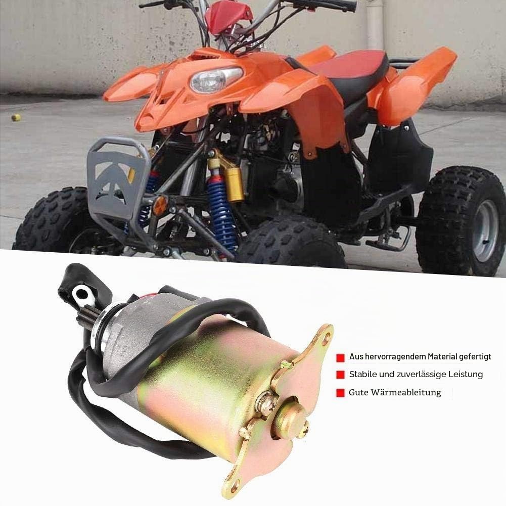 Aramox Anlasser Motorrad Elektrostarter für GY6 125ccm 150ccm Scooter Motor Zubehör, Anlasser-Baugruppe