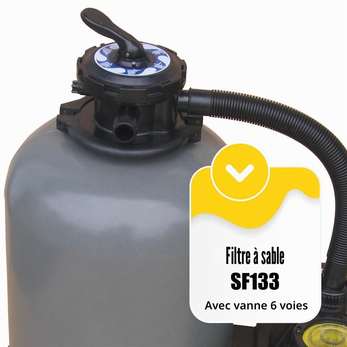 POWERHAUS24 Kit de Piscine Ovale, 700 x 350 x 120cm