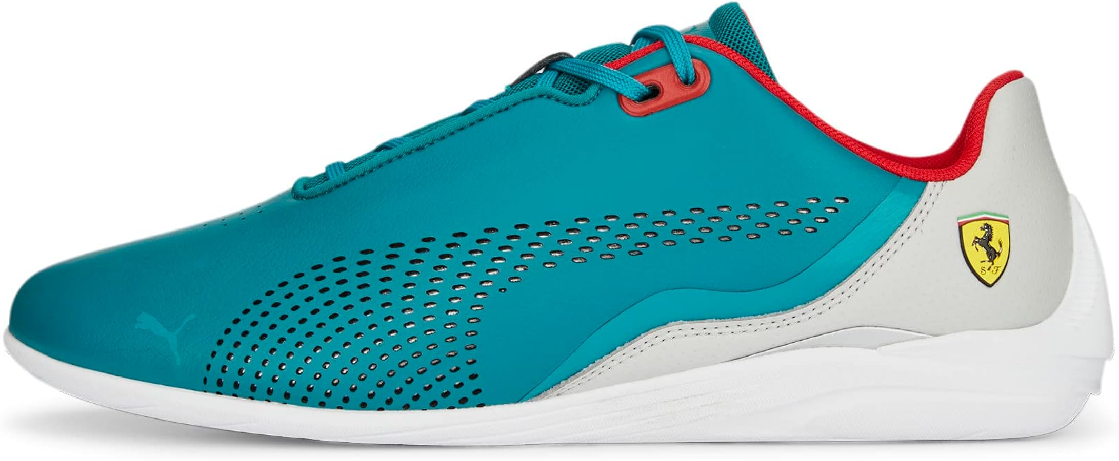 プーマ メンズスニーカー FERRARI DRIFT CAT DECIMA Puma Men's Ferrari Drift Cat Decima Sneaker, Green Lagoon-Cool