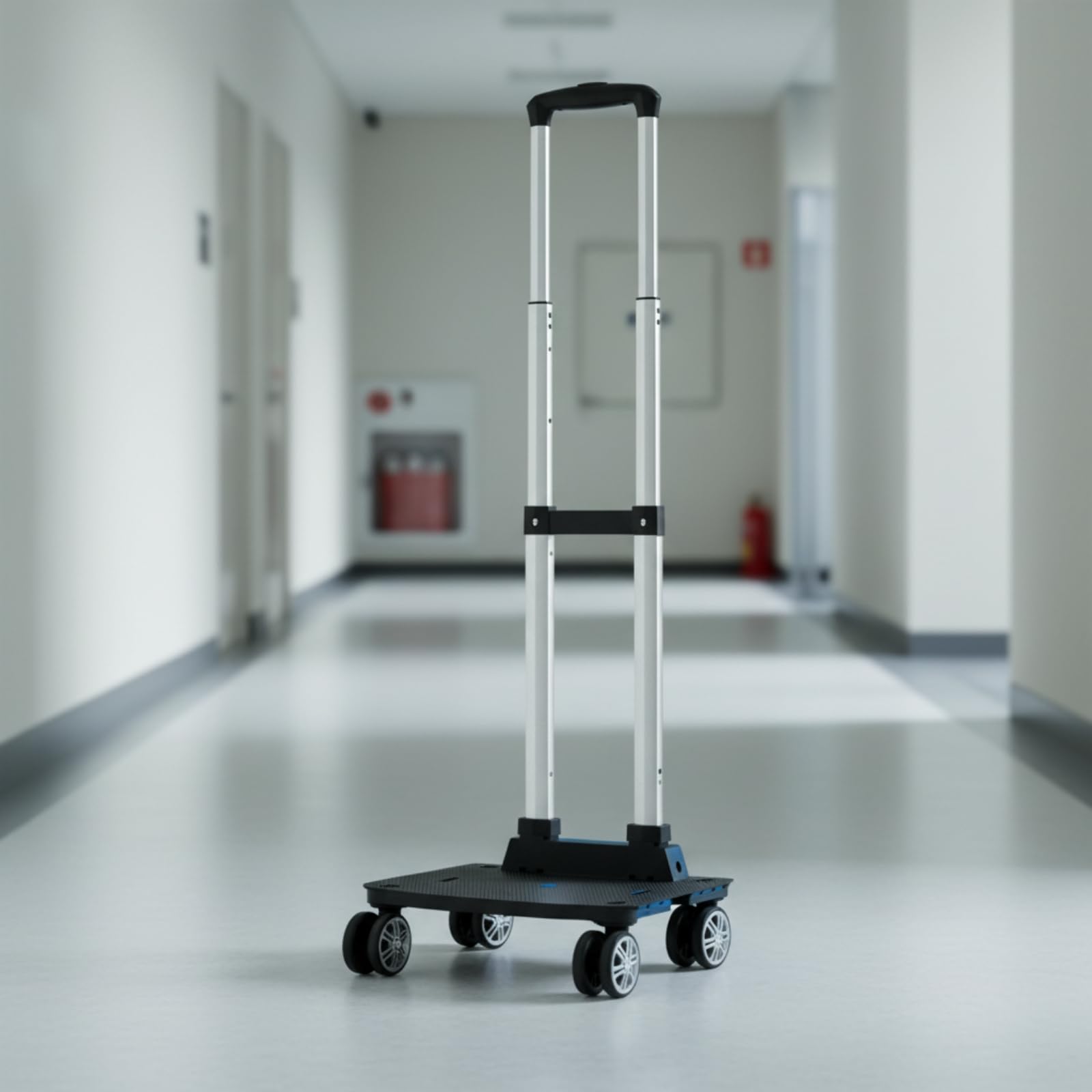 Carrello con 4 Ruote Metallico