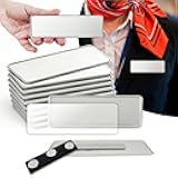 CiLoN Magnetic Name Badge with Clear Acrylic Cover. DIY Customizable 1