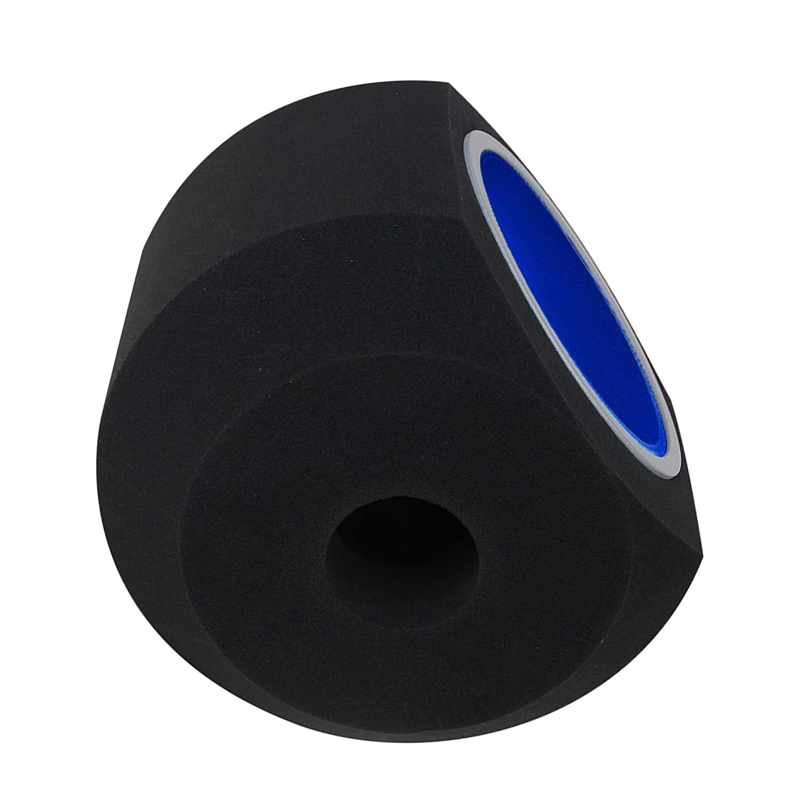 Écran Bouclier Filtre Acoustique Mousse Réduction Bruit pour Voix Convient Studio Musique à Domicile 20x18cm