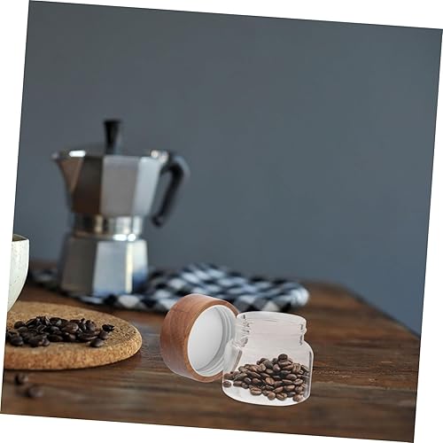 Miniatura 9 de Recipientes para alimentos Vidrio Café Recipiente hermético Recipientes de vidrio para alimentos Contenedor de café de vidrio para alimentos