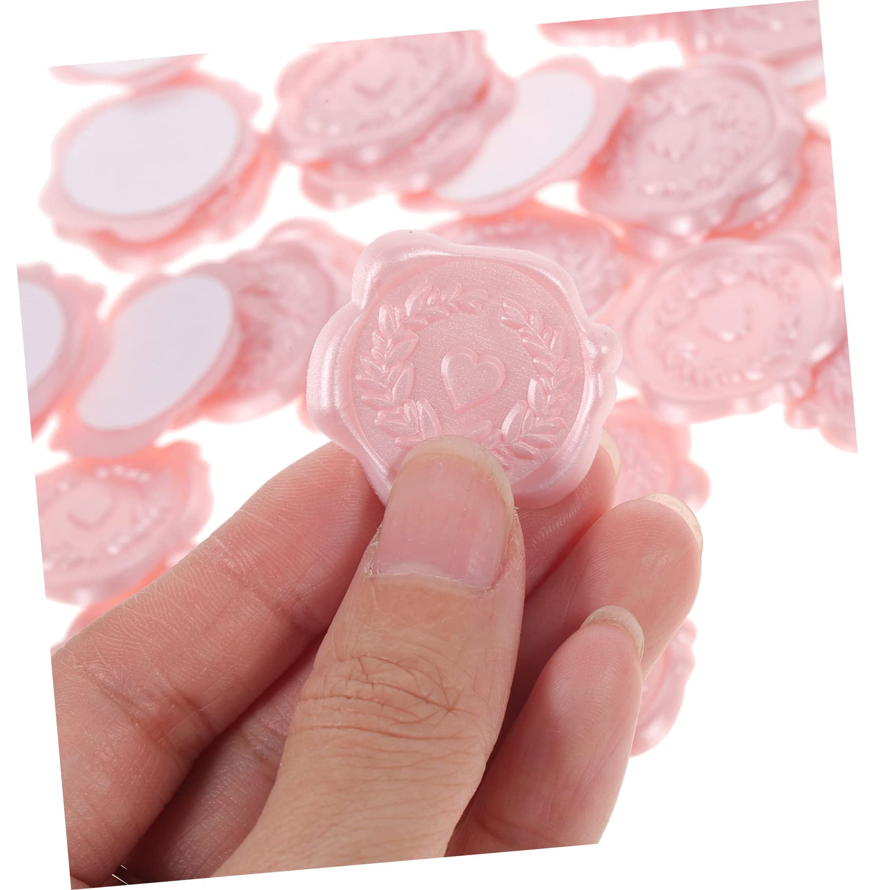 3 Sätze Siegelwachs Wachsetikett Nagelaufkleber Partygeschenk Hochzeitseinladungsaufkleber Lacksiegelaufkleber Lackwachssiegelaufkleber Umschlagsiegelaufkleber 50 Stück * 3