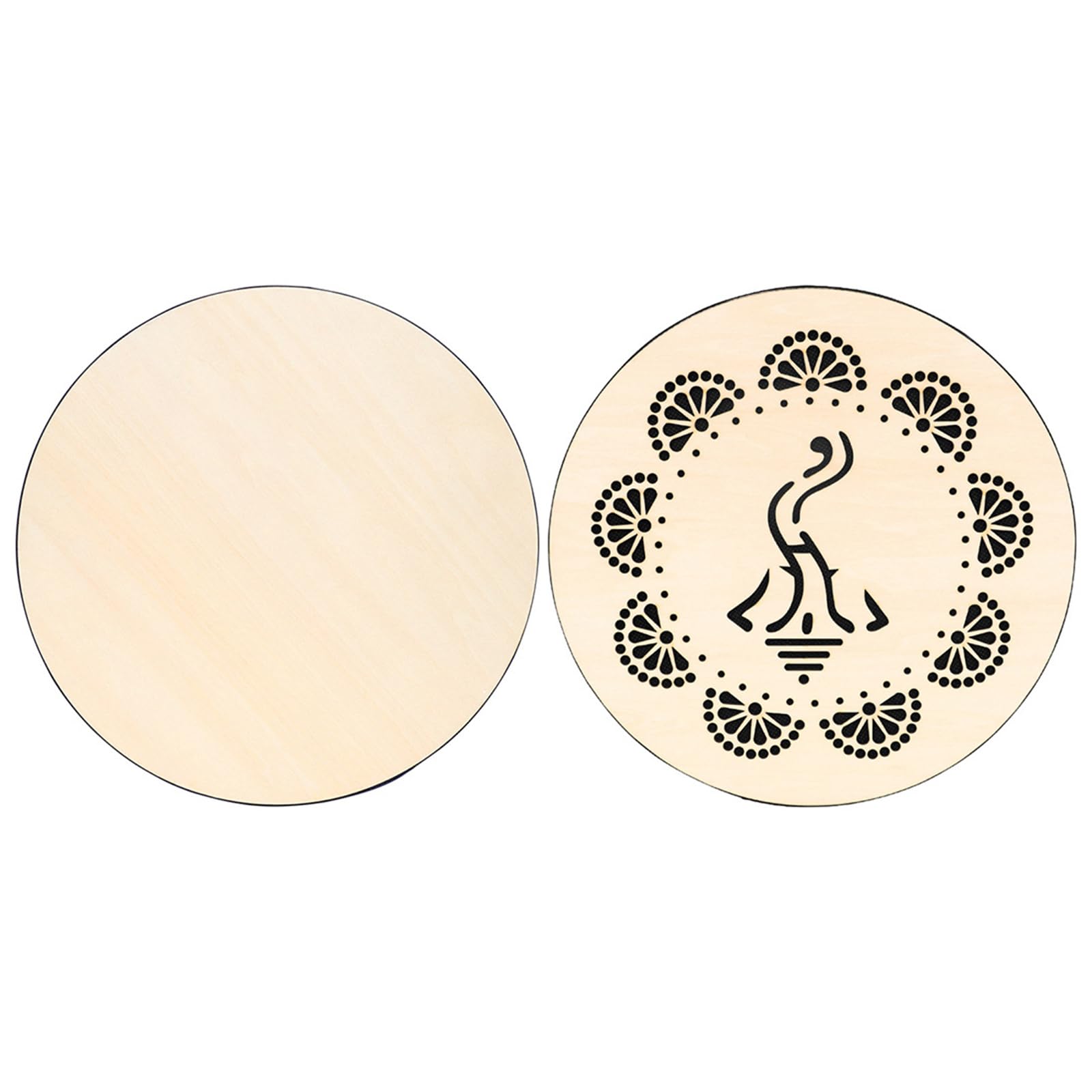 Tambor de 10 pulgadas Panderetas de madera Instrumento de percusión manual Pandereta musical para niños para baquetas Panderetas de mano de madera Juguete educativo