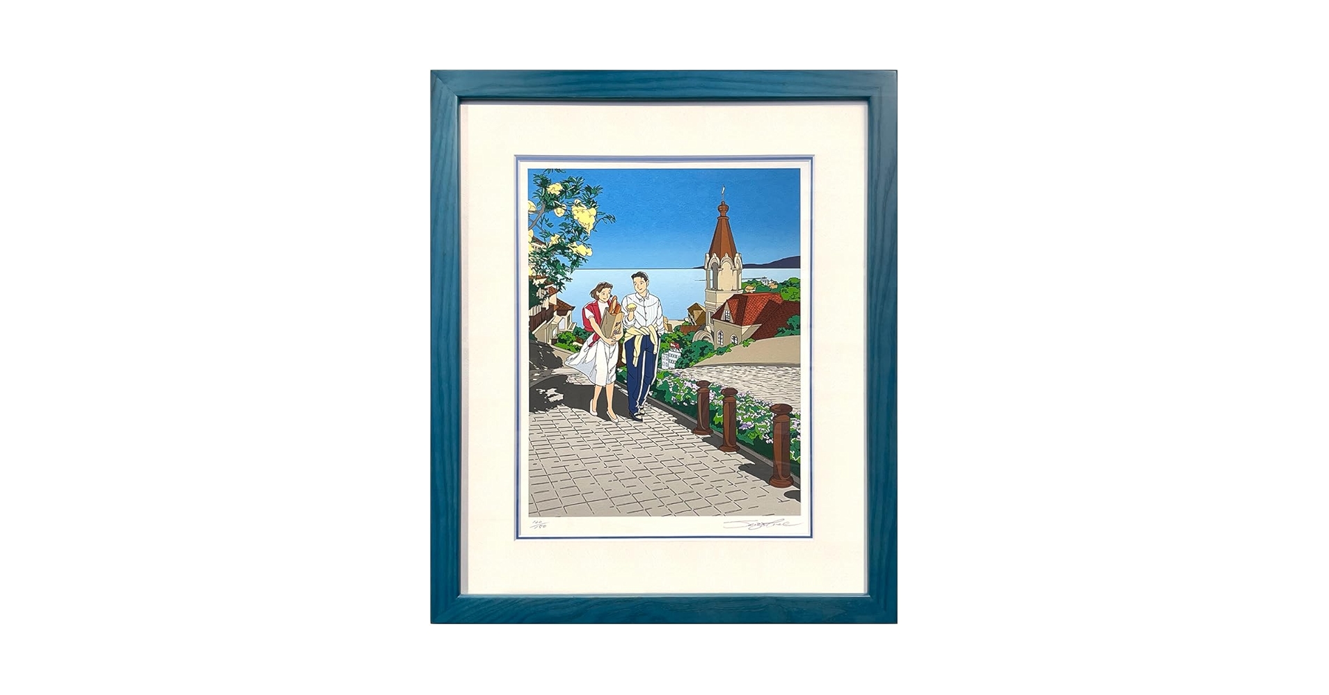 Amazon.co.jp: わたせせいぞう 版画（シルクスクリーン
