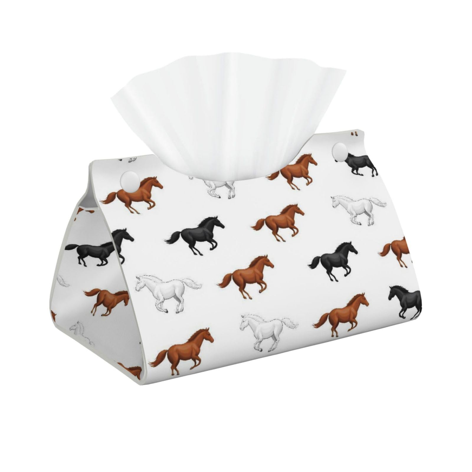 Horse Dreams Long Tissue Box Cover Holder Home Decor Aesthetic 7.87'' x 5.12'' x 0.98''