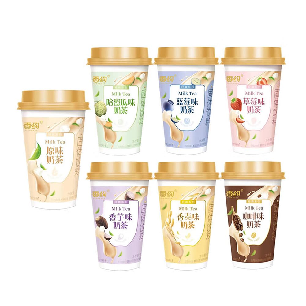PLUS HOME Descubre el placer de nuestro delicioso Milk Tea instantáneo, una bebida cremosa y reconfortante perfecta para cualquier momento del día.MilkBlueberry(Pack6)
