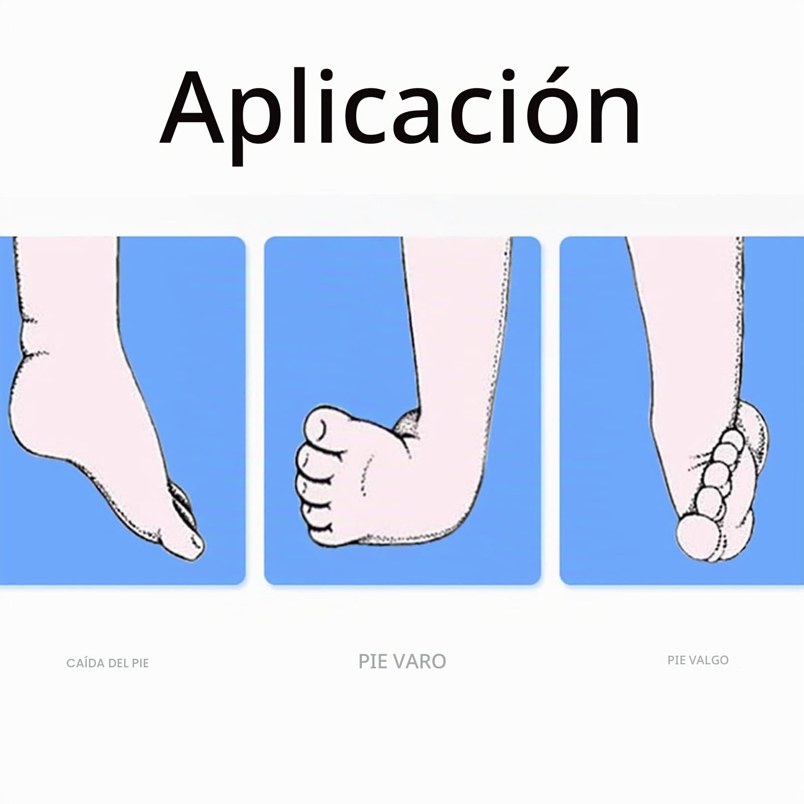 Férula De Soporte para Pie Caído, Soporte De Órtesis De Pie De Tobillo, Corrector De Apoyo De Pie para Entrenamiento De Rehabilitación De Lesiones Nerviosas De Pie Caído Right,Large