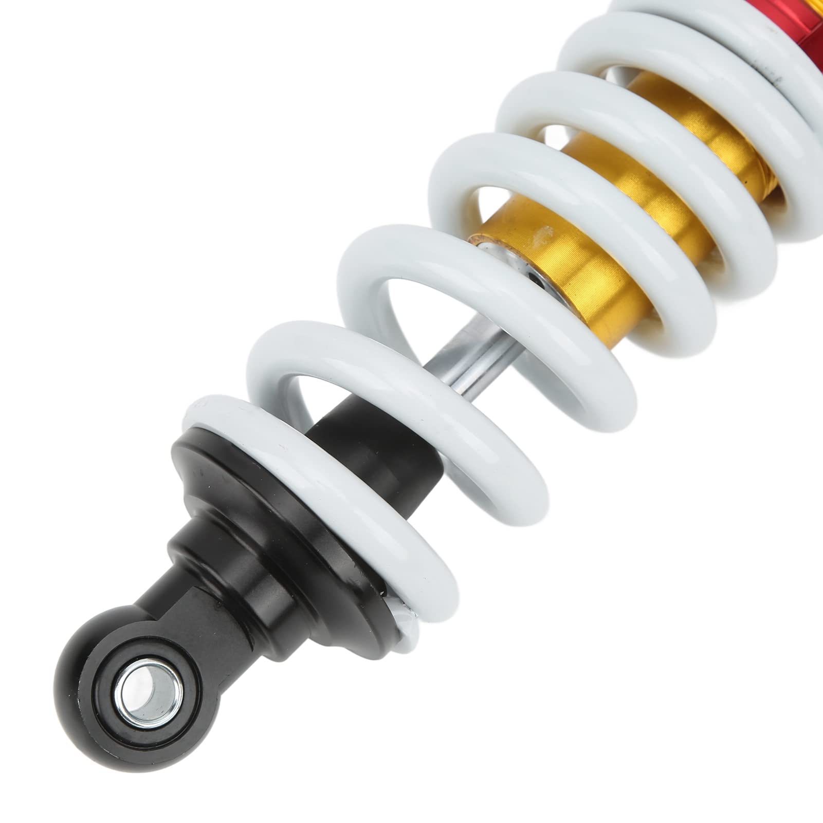 260mm Amortisseurs de Moto Suspension Arrière, Universel Amortisseur en Acier Aluminium, Ressort Hélicoïdal Réglable pour Motos, VTT, Scooters