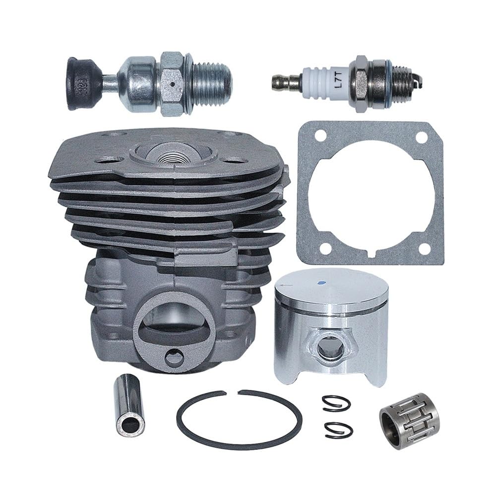 Cylindre piston 44 mm haute compression pour tronçonneuse 350 et 353 avec joints d'étanchéité