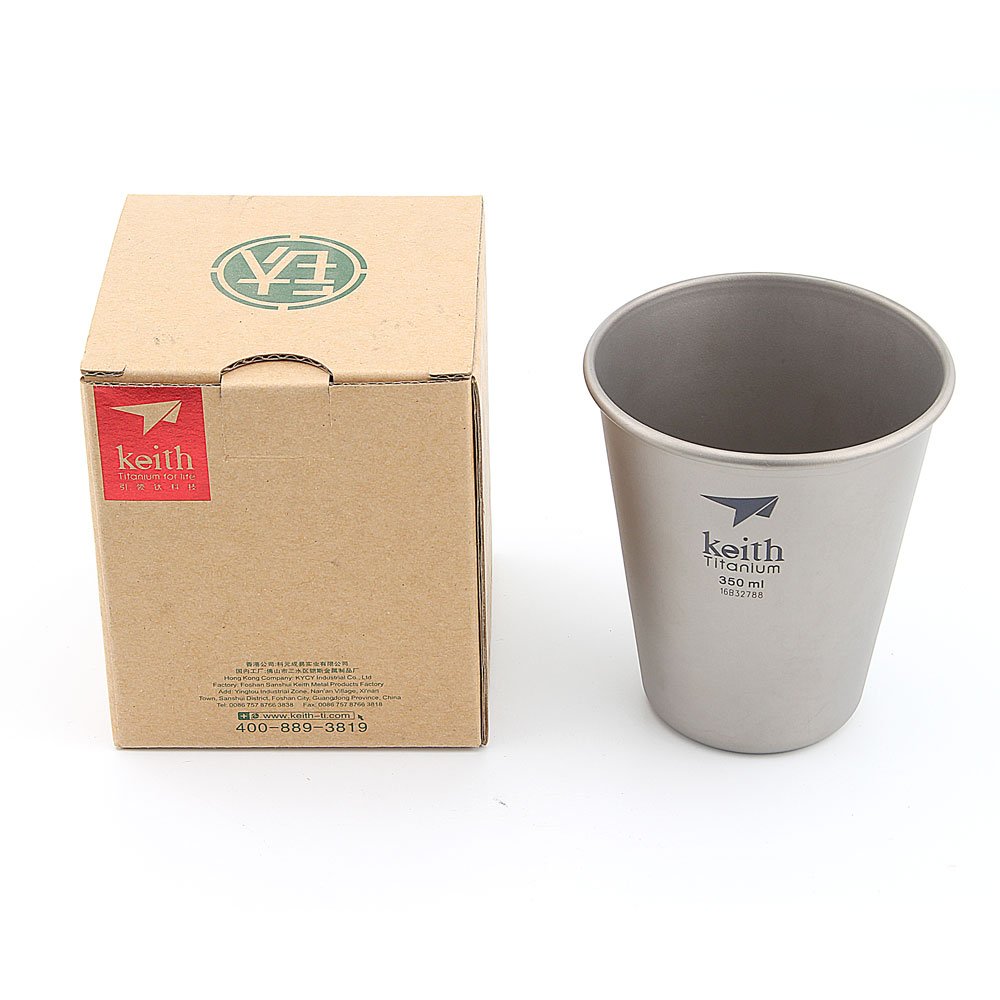 Keith 320ml-450ml Titan Tasse Bier Camping