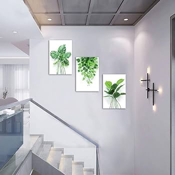 北欧の玄関の装飾画は縦になっています。 可愛い絵画 花の絵 幸せ インテリア 「咲きつづく日々」 玄関