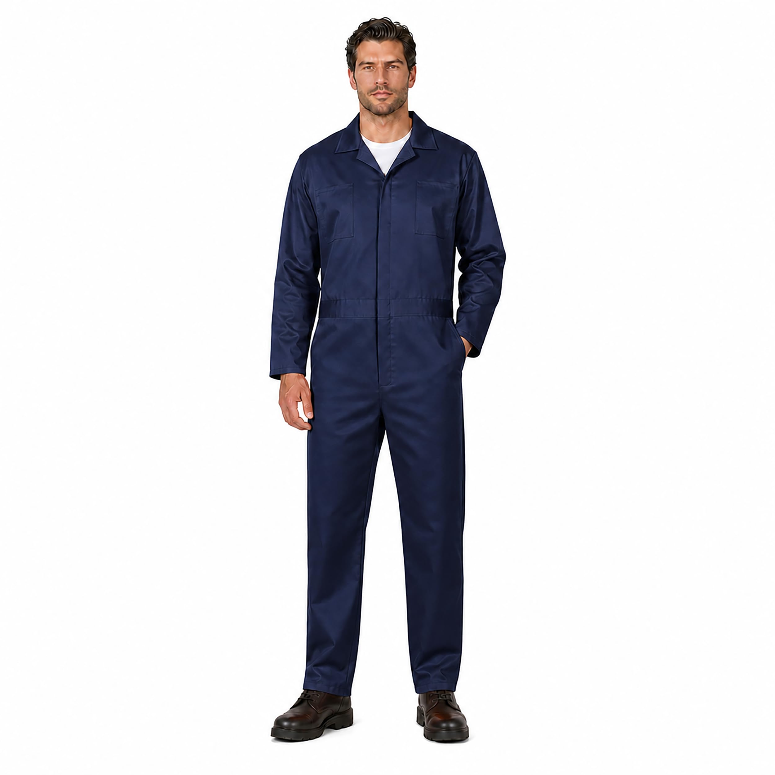 MCJC Coveralls for Men Adult Jumpsuit Coveralls Mechanic Work Uniform Halloween Horror Killer Costume