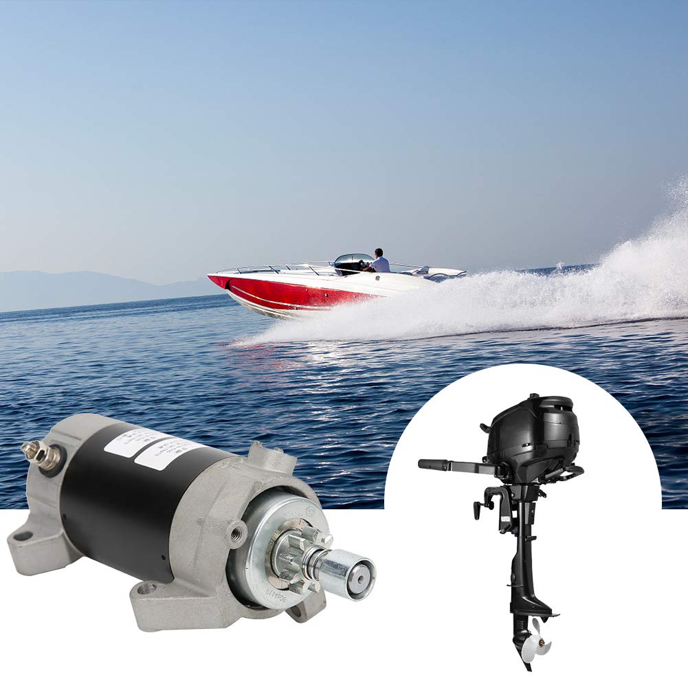 6H3 81800 11 Motore fuoribordo 2 tempi 60 cavalli Motore di avviamento Componente sostitutivo Design sigillato durevole ad alte prestazioni per imbarcazioni Navi Applicazioni