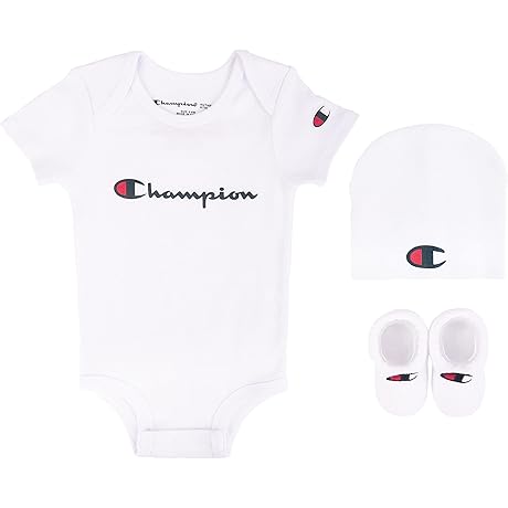Champion Baby Name Brand 3-Piece Outfit Set: Comfort and Style for Your Little Champion