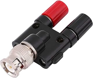 BNC To Two 4mm Banana Male Female Coaxial Connector RF- Adapter BNC Banana Adapter Set Of 2 Bnc To 4mm Banana
