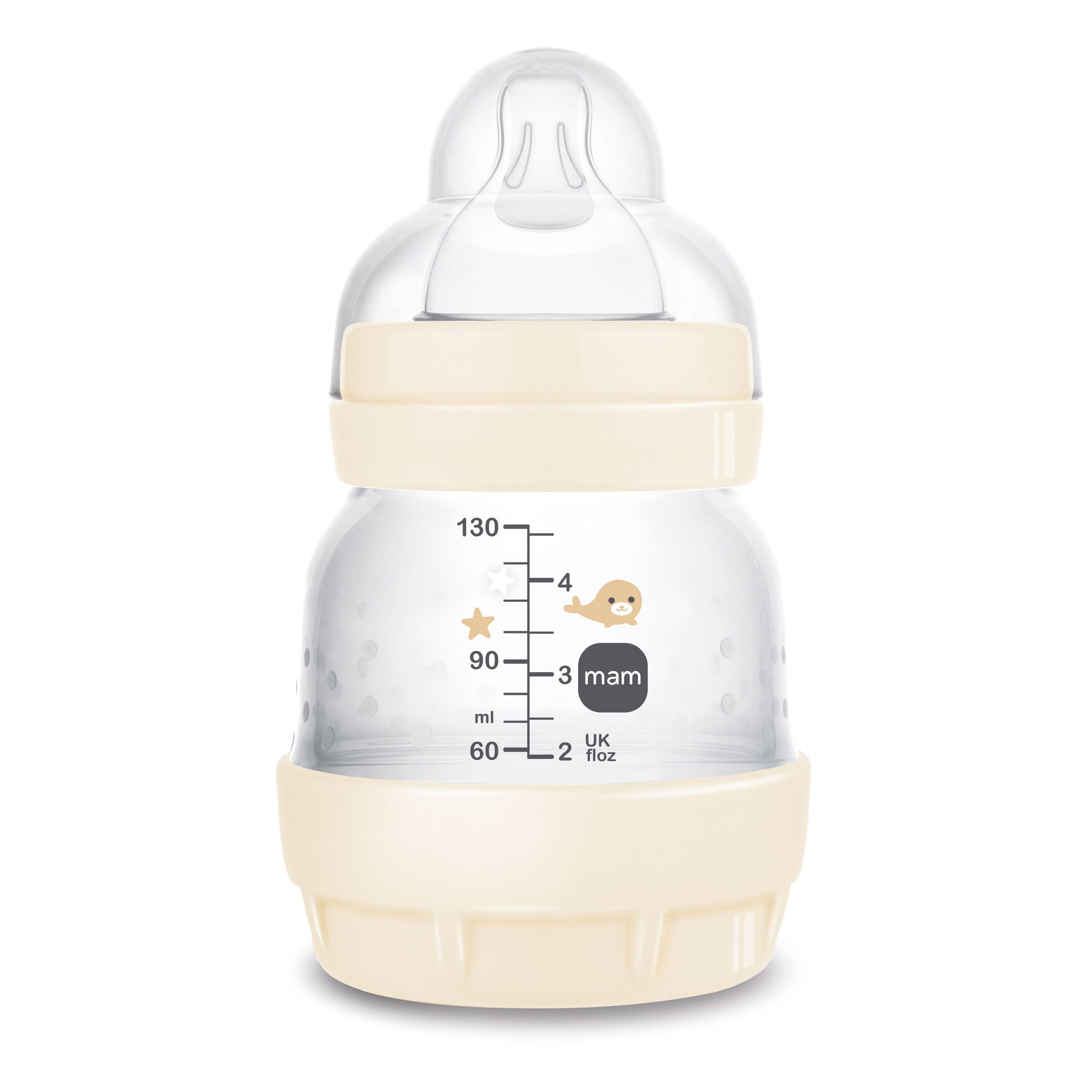 Baby Italia Mam Easy Start Biberon 130ml Colore Neutro - Neonati