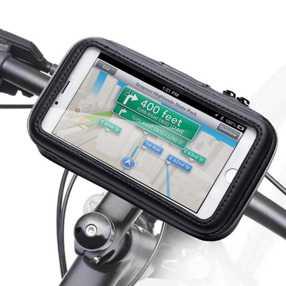 Unipampa Borsa Manubrio Bici, Porta Telefono Bici, Porta Cellulare Bici