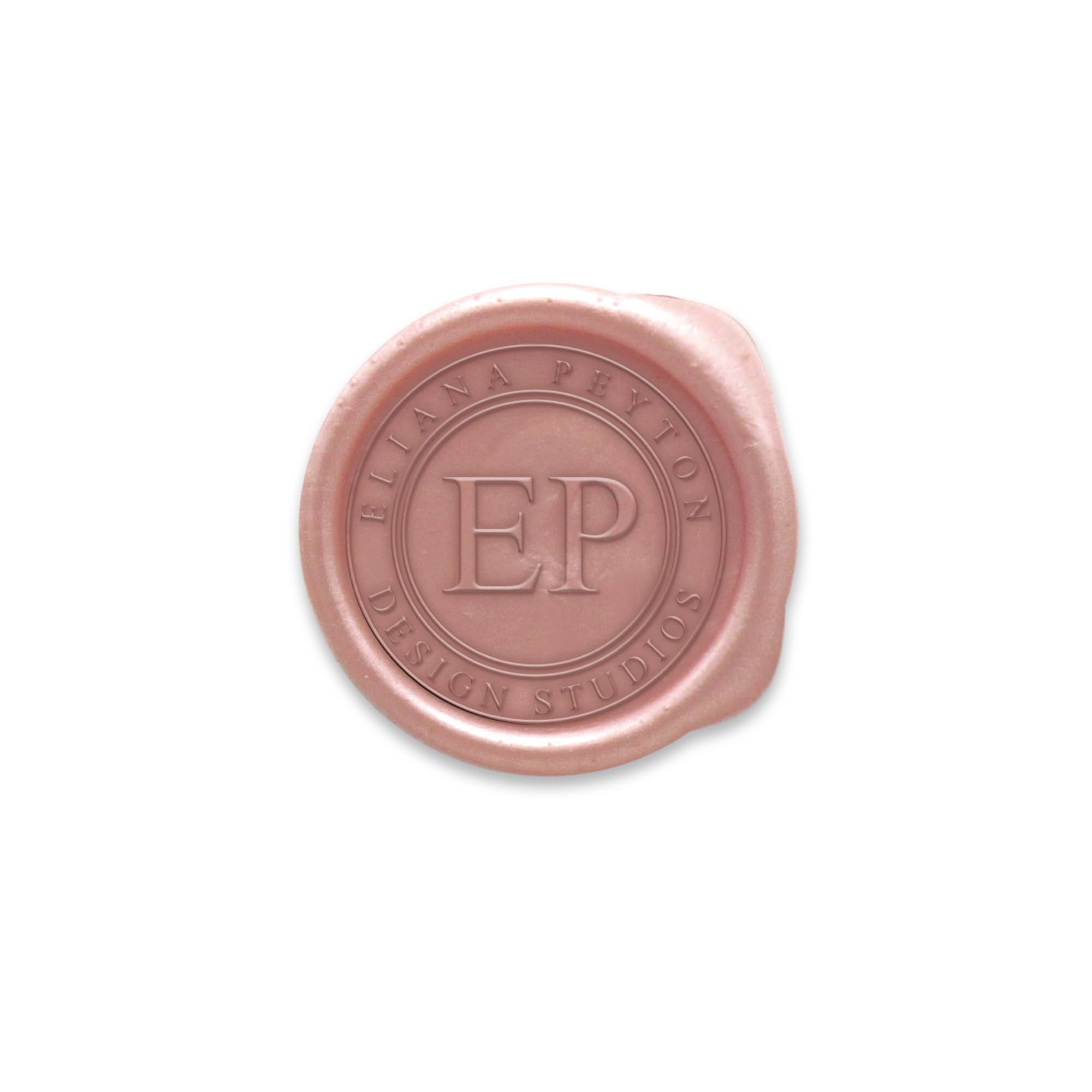 Infusion Personalized Wax Seal Monogram Stickers - Elegant Self-Adhesive Envelope Seals with 16 Monogram Designs - Perfect for Invitations, Cards, &