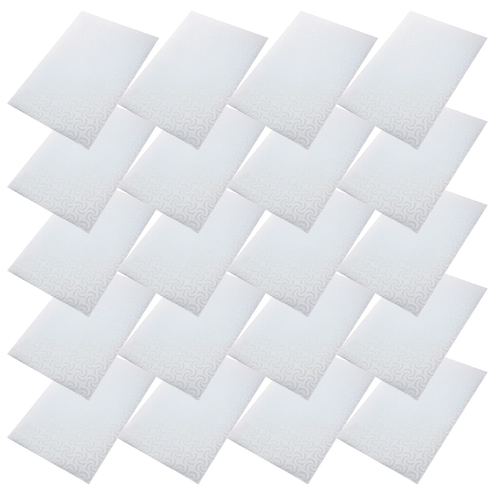 20 Piezas Papel Fotográfico Holográfico A4 de Pet Autoadhesivo