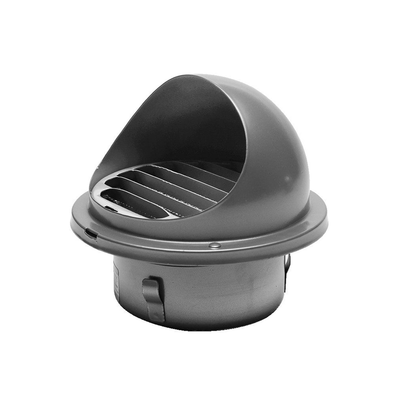 Chapeau de cheminée inox gris ventilation toit isolée durable