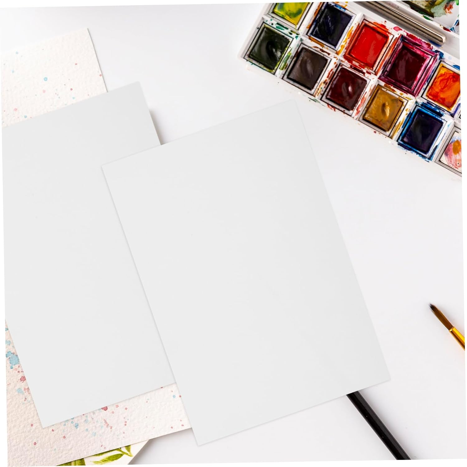 Uonlytech 400pcs Watersoluble Colored Pencil Paper Smooth Sketch Paper for Beginners and Artists for Drawing Painting and Art Projects Bulk Art Supplies for Boy Girl and Adults