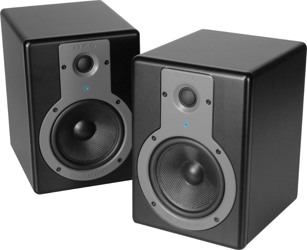 M Audio Bx5a Inch Biamplified Studio Monitor Speakers