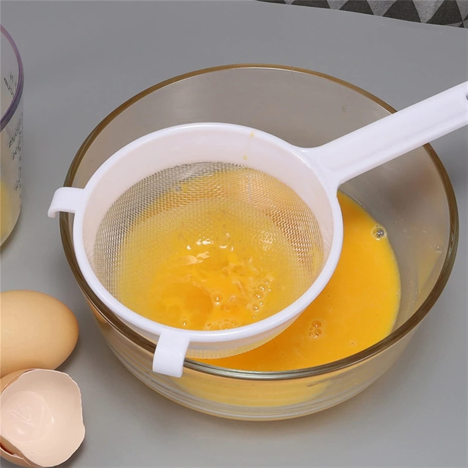 GIZTAT, filtros de café Cocina de Mano de plástico Reutilizable Pantalla de Malla colador de Hojas de té tamiz de harina Filtro de café de Leche de Soja Accesorios de Cocina