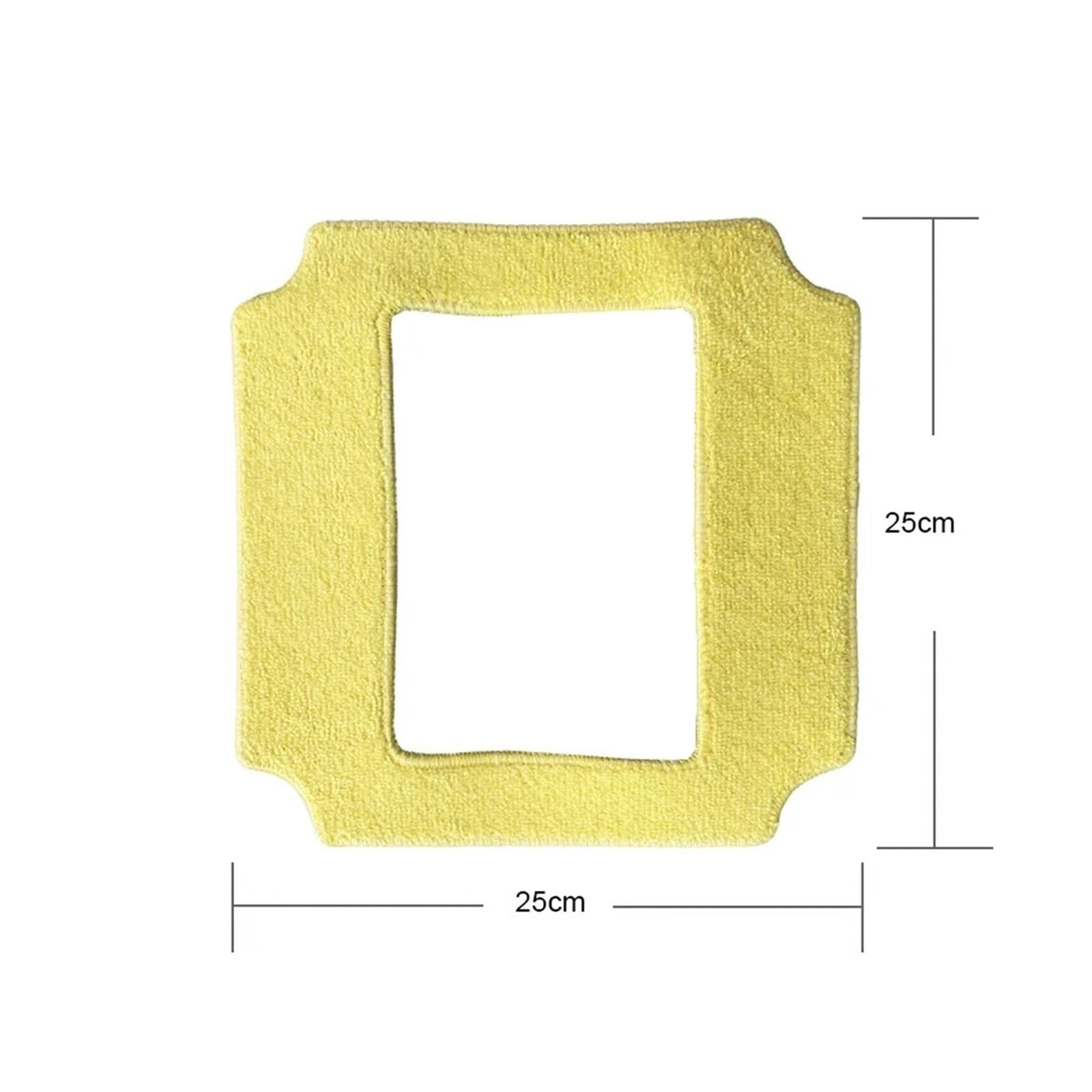 Panno Robot for Finestre Giallo for Robot for Finestre WIN660 / RL880 / RL1180 RL2988 RL3325 RL3368 QHC004 Stracci Di Ricambio Accessori | 8PCS