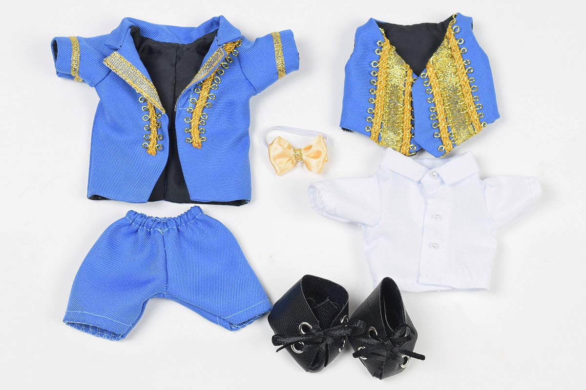 ダッフィー ぬいぐるみバッチ ジャケット、パンツ　シャツセット Amazon.co.jp: [atelier_memory] B642 ぬいぐるみ用衣装 ツムツム TV