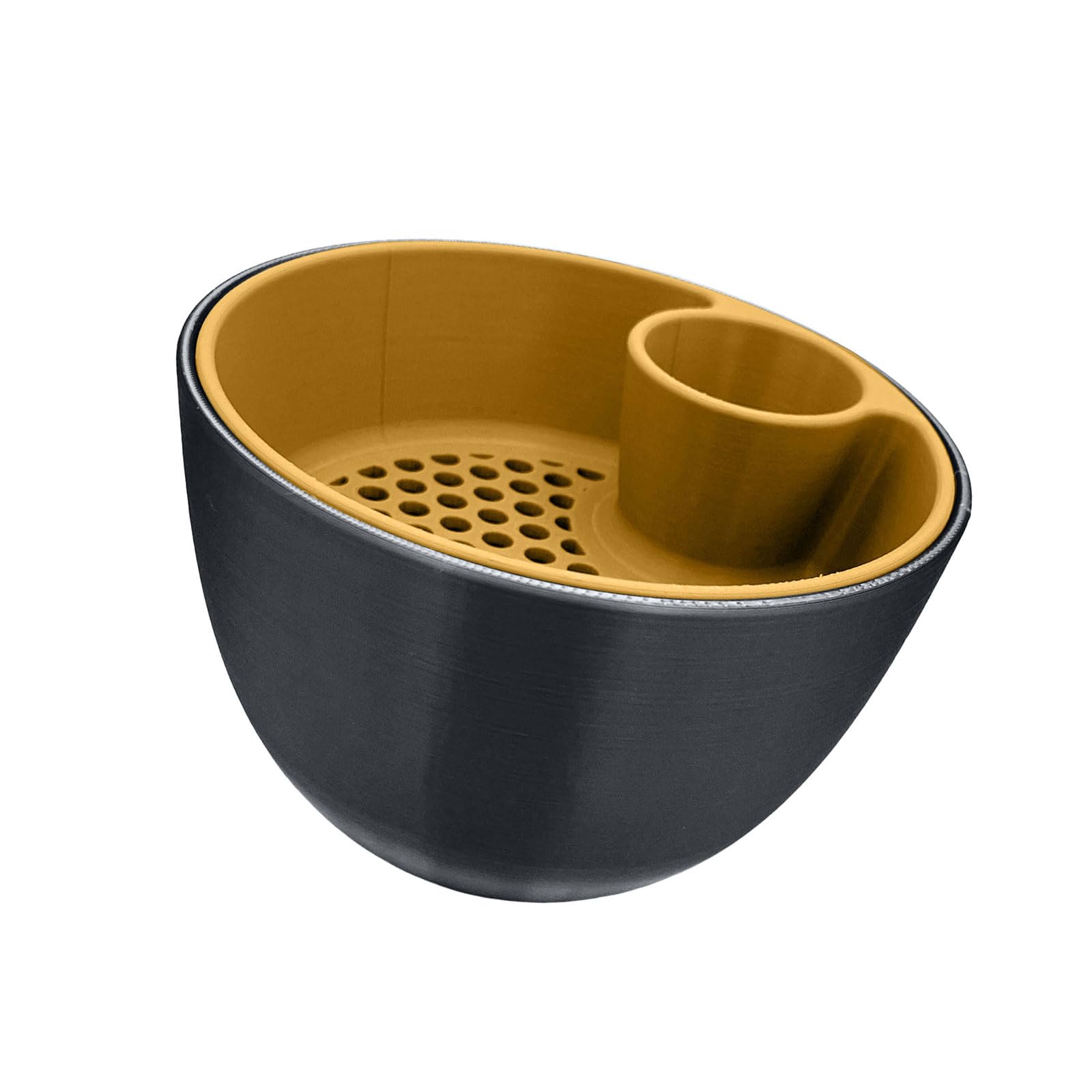 Tsophreniq Practical Nut Shell Removal Tool Duals-Chamber Cleaning Bowl for Pistachios Dry Fruits Efficient Snacks Organiser Pistachios Cleaning Tool
